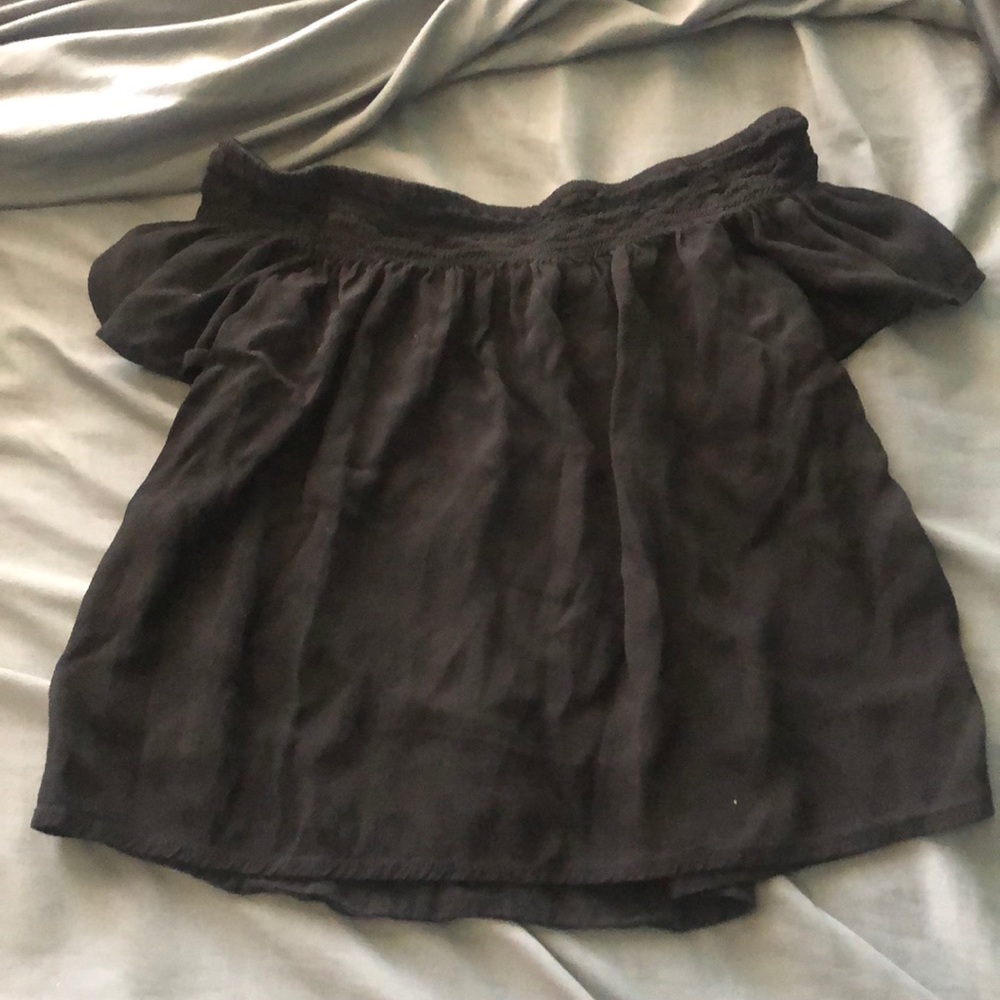 black off the shoulder
